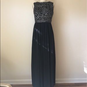 Sequin empire waist dress.